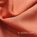 OBL22-C-064 Elbise için polyester taklit keten